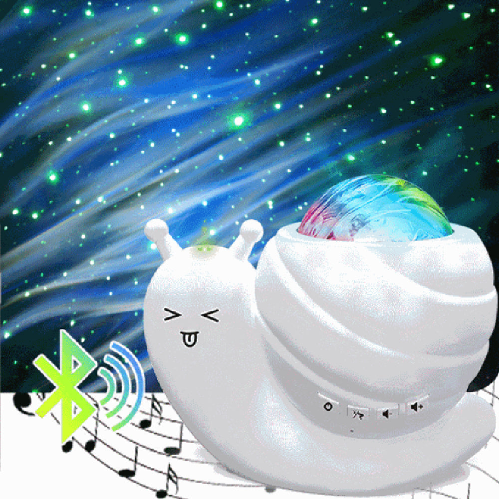 New Snail Starry Sky Projection Lamp Projector